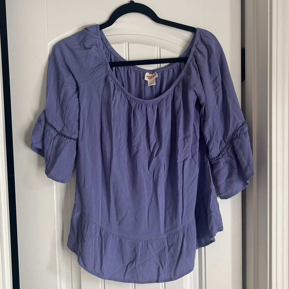 Mossimo Supply Co Off the Shoulder Flowy Top